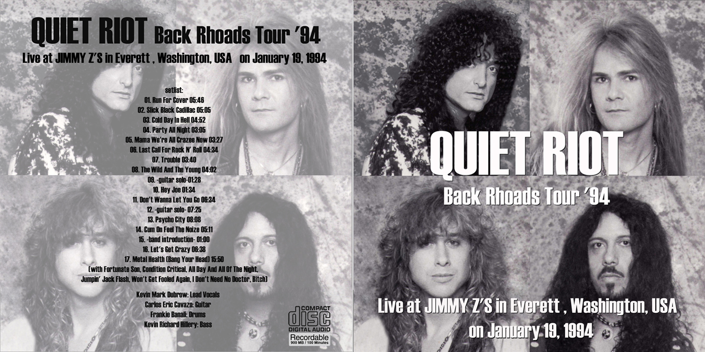 Quiet Riot live at Jimmy Z's in Everett cover